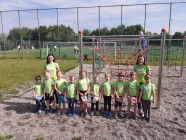 Sportovní hry MŠ v Litomyšli, sportovní dovádění na hřišti