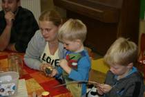 Předvánoční tvoření s rodiči v MŠ :)