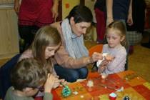 Předvánoční tvoření s rodiči v MŠ :)