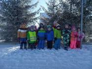 Mrazivý den na Desné