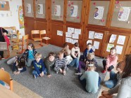 Návštěva 1. třídy v ZŠ Dolní Újezd