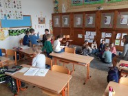 Návštěva 1. třídy v ZŠ Dolní Újezd