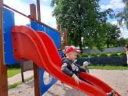 Návštěva obecního hřiště na Desné