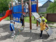 Návštěva obecního hřiště na Desné