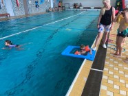 Předposlední plavecký výcvik Koťátek