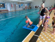 Předposlední plavecký výcvik Koťátek