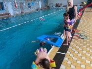 Předposlední plavecký výcvik Koťátek