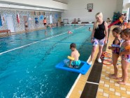 Předposlední plavecký výcvik Koťátek