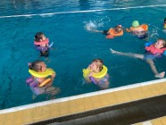 Předposlední plavecký výcvik Koťátek