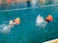 Předposlední plavecký výcvik Koťátek