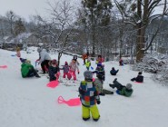 První letošní lopatování