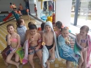 První plavecká lekce