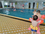 Plavecká lekce Koťátek