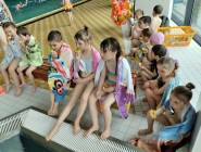 Plavecká lekce Koťátek