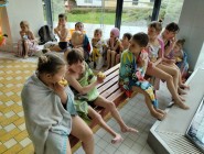 Plavecká lekce Koťátek