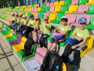 Sportovní hry MŠ v Litomyšli, sportovní dovádění na hřišti