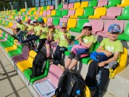 Sportovní hry MŠ v Litomyšli, sportovní dovádění na hřišti