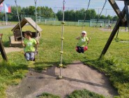 Sportovní hry MŠ v Litomyšli, sportovní dovádění na hřišti