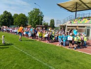 Sportovní hry MŠ v Litomyšli, sportovní dovádění na hřišti