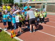 Sportovní hry MŠ v Litomyšli, sportovní dovádění na hřišti