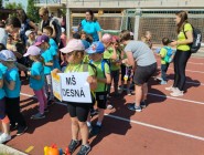 Sportovní hry MŠ v Litomyšli, sportovní dovádění na hřišti