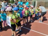 Sportovní hry MŠ v Litomyšli, sportovní dovádění na hřišti