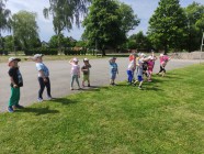 Sportovní hry MŠ v Litomyšli, sportovní dovádění na hřišti