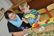 Podzimní tvoření dětí a rodičů