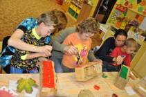 Podzimní tvoření dětí a rodičů