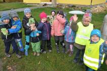 Podzim ve školce- pečení duchů a vycházka