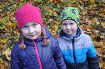 Podzim ve školce- pečení duchů a vycházka