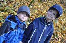 Podzim ve školce- pečení duchů a vycházka