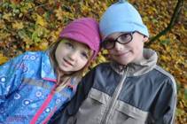 Podzim ve školce- pečení duchů a vycházka