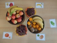 Ovocný salát a sušení jablek u Myšek