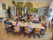 Ovocný salát a sušení jablek u Myšek
