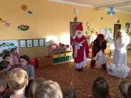 Mikuláš, čert a anděl v naší školičce