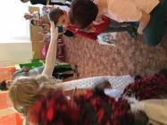 Mikuláš, čert a anděl v naší školičce