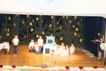 Vánoční besídka MŠ v Kulturním domě v Poříčí