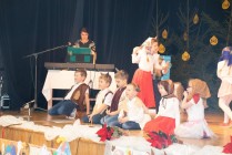 Vánoční besídka MŠ v Kulturním domě v Poříčí